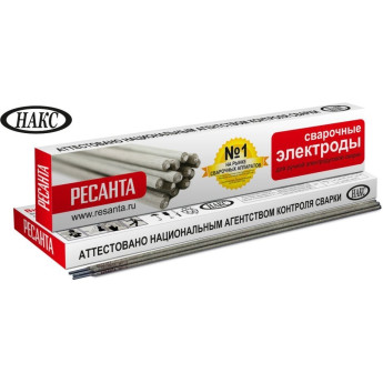 Сварочный электрод РЕСАНТА МР-3 Ф4,0 Пачка 1 кг